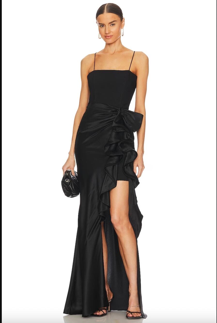 New Cinq a Sept Black Drina Gown